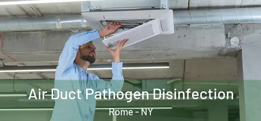  Air Duct Pathogen Disinfection Rome - NY