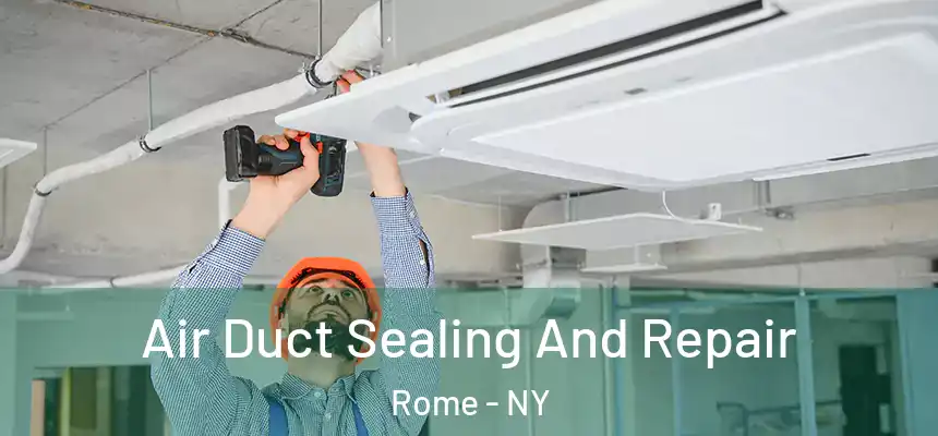 Air Duct Sealing And Repair Rome - NY