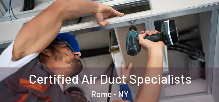  Certified Air Duct Specialists Rome - NY