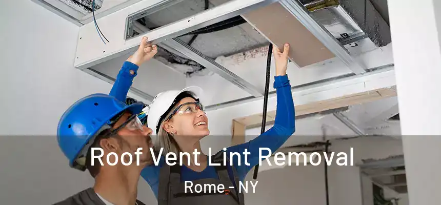  Roof Vent Lint Removal Rome - NY
